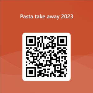 QR-code bestelling Pasta Afhaalfestijn
